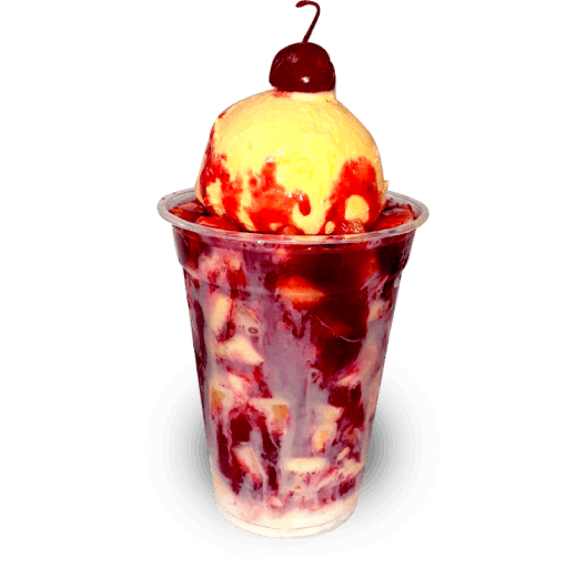 Salpicón con helado